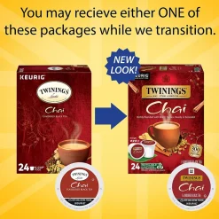 Twinings Chai Tea, Keurig® K-Cup® Pods, 24/Box (TNA09954)