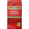Twinings Classic Decaffeinated English Breakfast Tea, 25/Box (TNA51727)