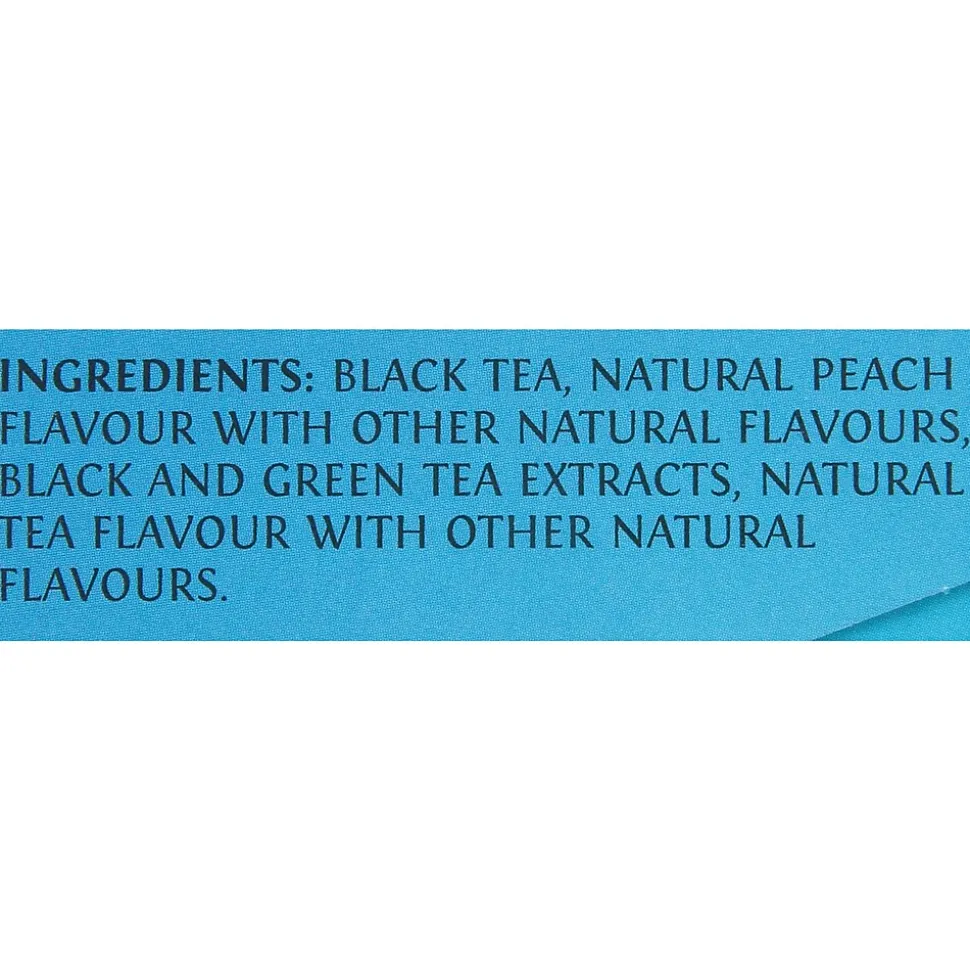 Twinings Cold Brewed Peach Tea Bags, 20/Box (F10055)