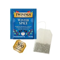 Twinings Decaf Winter Spice Herbal Tea Bags, 20/Box (F07058)