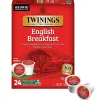 Twinings English Breakfast Black Tea, Keurig® K-Cup® Pods, 24/Box (TNA85780)