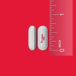 Tylenol Extra Strength Caplets, Fever Reducer and Pain Reliever, 500 mg, 10 Count (703662)