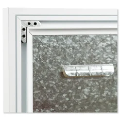 U Brands Combination Dry-Erase Whiteboard, Aluminum Frame, 3' x 2' (3197U00-01)