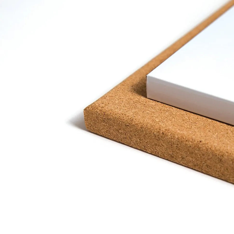 U Brands Cork & Dry Erase Board Set, 1' x 1' (3888U00-01)