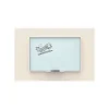 U Brands Glass Dry-Erase Whiteboard, Aluminum Frame, 3' x 2' (2824U00-01)