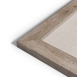 U Brands Linen Bulletin Board, Wood Frame, 3' x 2' (4891U00-01)