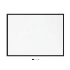 U Brands Steel Dry-Erase Whiteboard, Fiberboard Frame, 4' x 3' (2893U00-01)