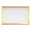 U Brands Steel Dry-Erase Whiteboard, Framed, 1.4' x 1.9' (3323U00-01)