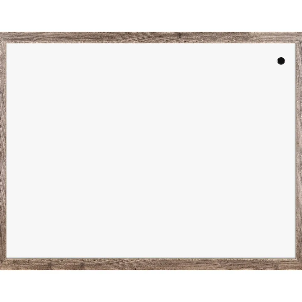 U Brands Steel Dry-Erase Whiteboard, MDF Frame, 2' x 3' (4890U00-01)