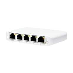 Ubiquiti UniFi Flex Mini 5-Port PoE Switch, 10Gbps, White (USW-FLEX-MINI)