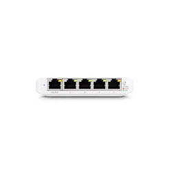Ubiquiti UniFi Flex Mini 5-Port PoE Switch, 10Gbps, White, 5/Pack (USW-FLEX-MINI-5)