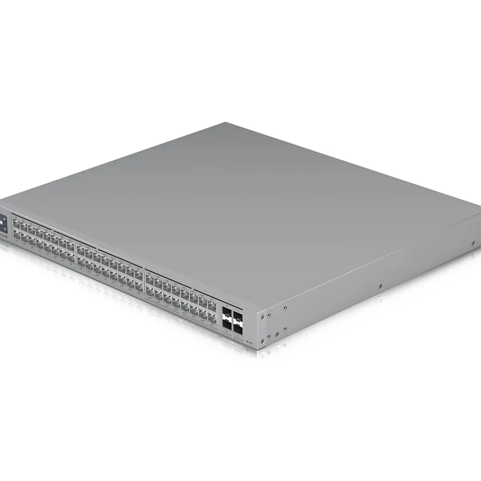 Ubiquiti UniFi Pro Max 48-Port Gigabit Ethernet PoE Managed Switch, Silver (USW-PRO-MAX-48-POE)