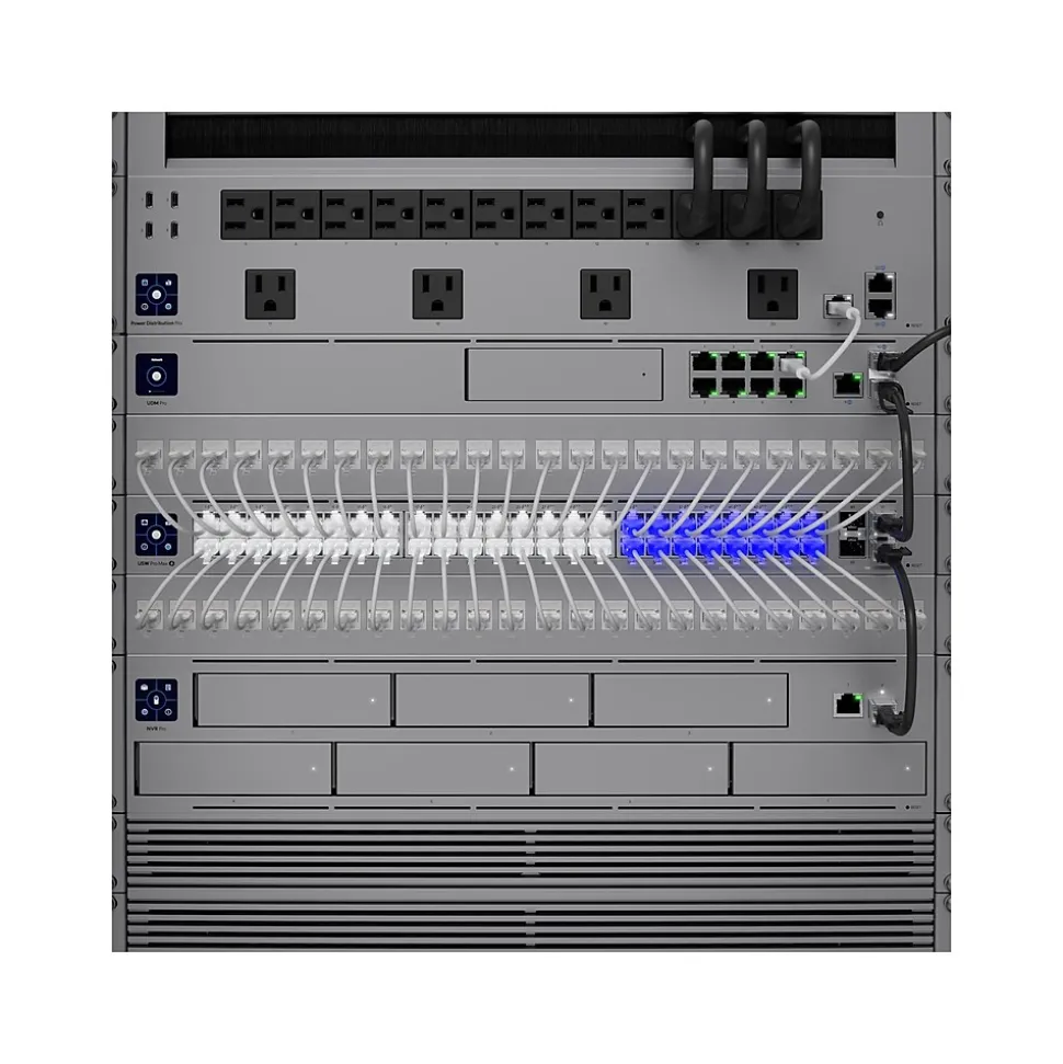 Ubiquiti UniFi Pro Max 48-Port Gigabit Ethernet PoE Managed Switch, Silver (USW-PRO-MAX-48-POE)