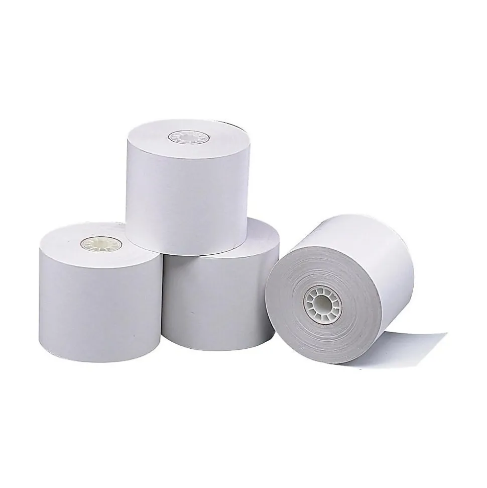 Unbranded Thermal Cash Register Paper Rolls, 3 1/8" x 230', BPA Free (388659-P)