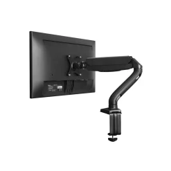 Uncaged Ergonomics Adjustable Single Computer Monitor LCD Arm/Mount, Black (MM-b)