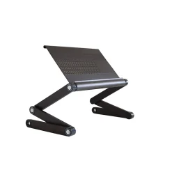 Uncaged Ergonomics WorkEZ Cooling Laptop Lap Desk, Executive Black (WEEB)