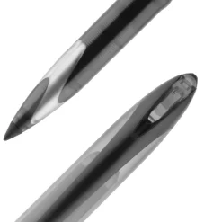 uni AIR Porous Point Pens, Medium Point, 0.7mm, Black, Black Ink, 12/Pack (1927631)