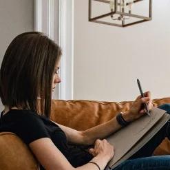 uni AIR Porous Point Pens, Medium Point, 0.7mm, Black, Black Ink, 12/Pack (1927631)