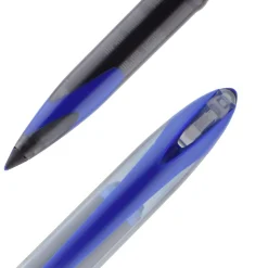 uni AIR Porous Point Pens, Medium Point, 0.7mm, Blue Ink, 12/Pack (1927701)