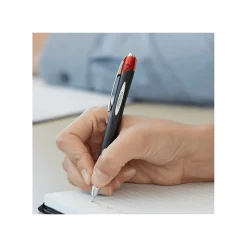 uni Jetstream RT Ballpoint Pen Refills, Medium Point, 1.0mm, Black Ink, 2/Pack (35972)