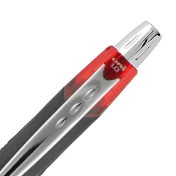 uni Jetstream RT Retractable Ballpoint Pen, Medium Point, 1.0mm, Red Ink, Dozen (73834)