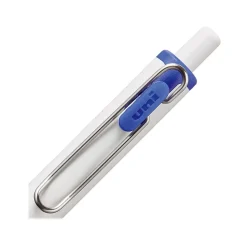 uni one Retractable Gel Pens, Medium Point, 0.7mm, Blue Ink, Dozen (70363)