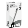 uni one Retractable Gel Pens, Medium Point, 0.7mm, Black Ink, Dozen (70362)