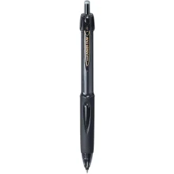 uni Power Tank RT Ballpoint Pens, Medium Point, 1.0mm, Black Ink, 12/Pack (42070)