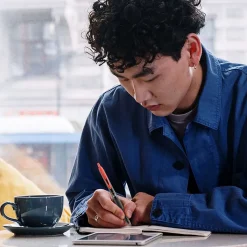 uniball 307 Retractable Gel Pens, Medium Point, 0.7mm, Blue Ink, 3/Pack (1927593)