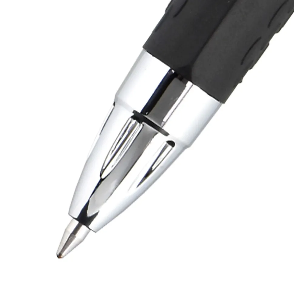 uniball 207 Retractable Gel Pens, Medium Point, 0.7mm, Black Ink, 5/Pack (1960239)
