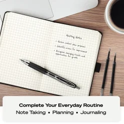 uni-ball 207 Retractable Gel Pens, Medium Point, 0.7mm, Black Ink, 36/Box (1921063)