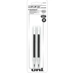 uniball 207 Retractable Gel Pen Refills, Medium Point, 0.7mm, Black Ink, 2/Pack (70207PP)