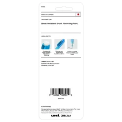 uni-ball Chroma Mechanical Pencil, 0.7mm, #2 Hard Lead, 2/Pack (90192)