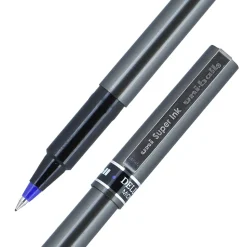 uniball Deluxe Rollerball Pen, Micro Point, 0.5mm, Blue Ink (60027)