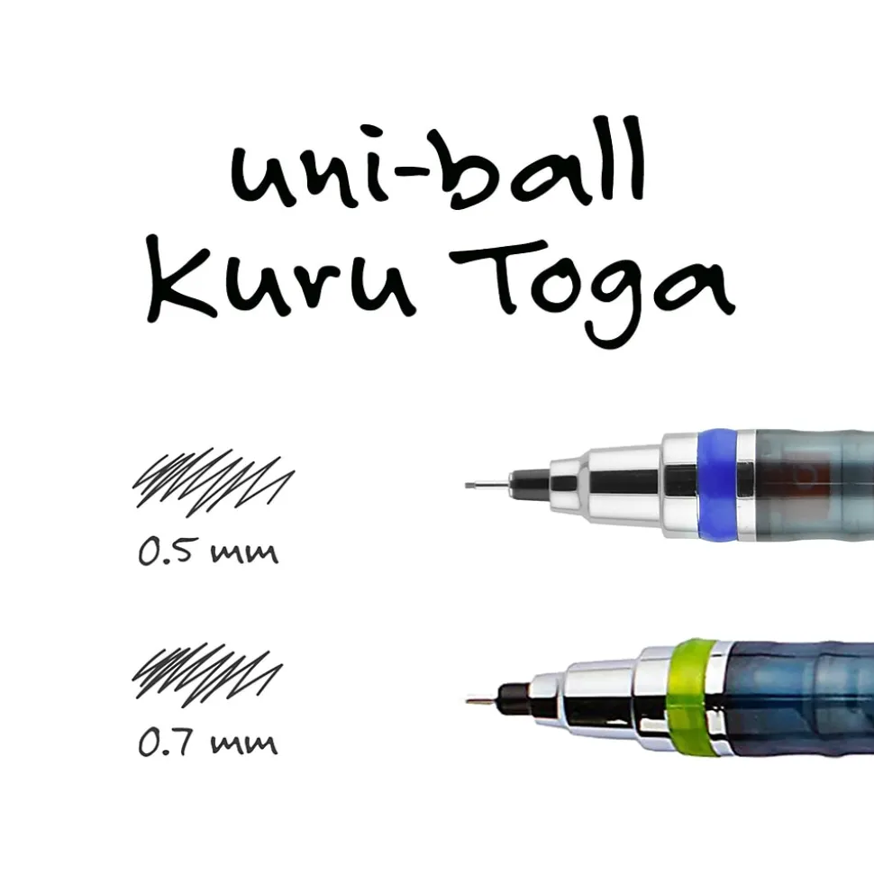 uni-ball Kuru Toga Mechanical Pencil, 0.7mm, #2 Medium Lead (1858549)