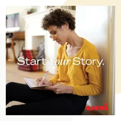 uni-ball one Retractable Gel Pen, Medium Point, 0.7mm, Assorted Ink, 5/Pack (70381)