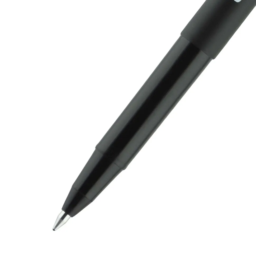 uniball Onyx Rollerball Pens, Fine Point, 0.7mm, Black Ink, Dozen (60143)