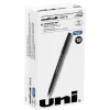 uniball Onyx Rollerball Pens, Fine Point, 0.7mm, Blue Ink, Dozen (60145)