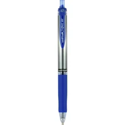 uniball Signo RT Gel Pens, Medium Point, 0.7mm, Blue Ink, Dozen (65941)