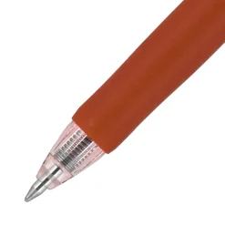 uniball Signo RT Gel Pens, Medium Point, 0.7mm, Red Ink, Dozen (65942)