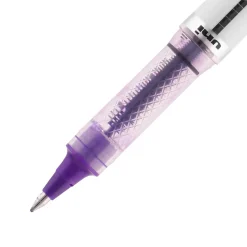 uniball Vision Elite Rollerball Pens, Bold Point, 0.8mm, Purple Ink (69025)