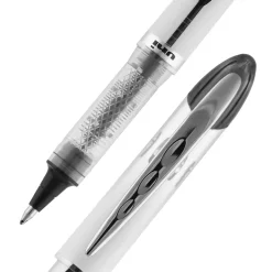 uniball Vision Elite Rollerball Pens, Bold Point, 0.8mm, Black Ink (61231)
