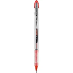 uniball Vision Elite Rollerball Pens, Bold Point, 0.8mm, Red Ink (69023)