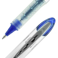 uniball Vision Elite Rollerball Pens, Bold Point, 0.8mm, Blue Ink (69024)