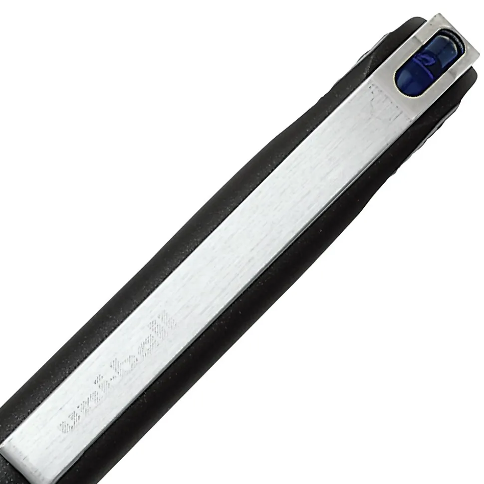 uniball Vision Needle Rollerball Pens, Micro Point, 0.5mm, Blue Ink, 12/Pack (1734919)
