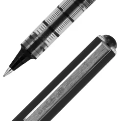 uniball Vision Rollerball Pens, Micro Point, 0.5mm, Black Ink (60106)