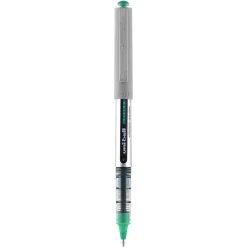 uniball Vision Rollerball Pens, Fine Point, 0.7mm, Green Ink (60386)