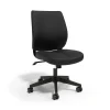Union & Scale™ Essentials™ Ergonomic Armless Fabric Task Chair, Black (UN59382)
