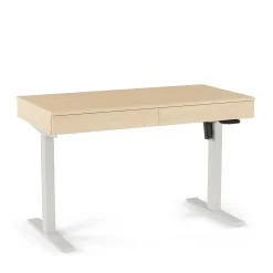 Union & Scale™ Essentials 48"W Rectangular Adjustable Standing Desk, Natural (UN60416-CC)