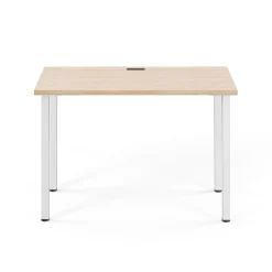 Union & Scale™ Essentials 42"W Rectangular Writing Desk, Natural (UN60411-C)
